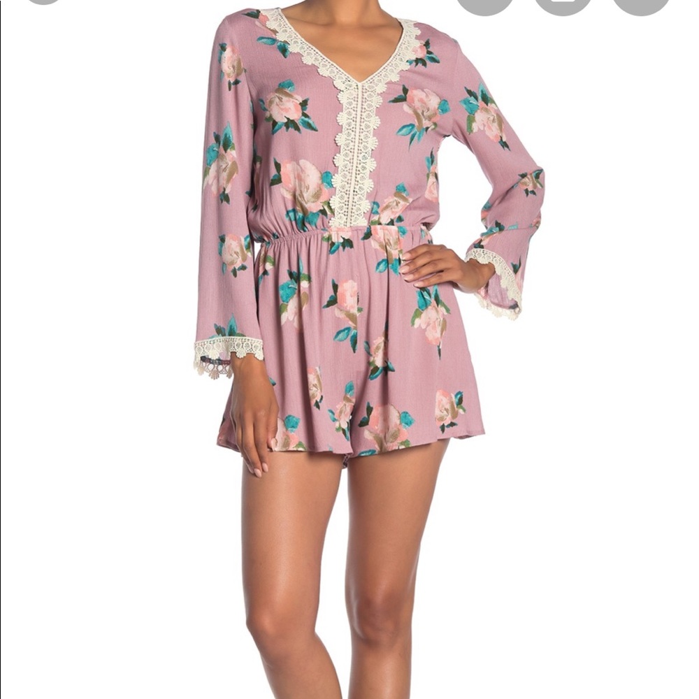 Brand New Floral Romper.